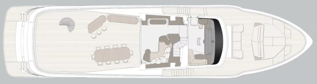 Layout Azimut Magellano 30M