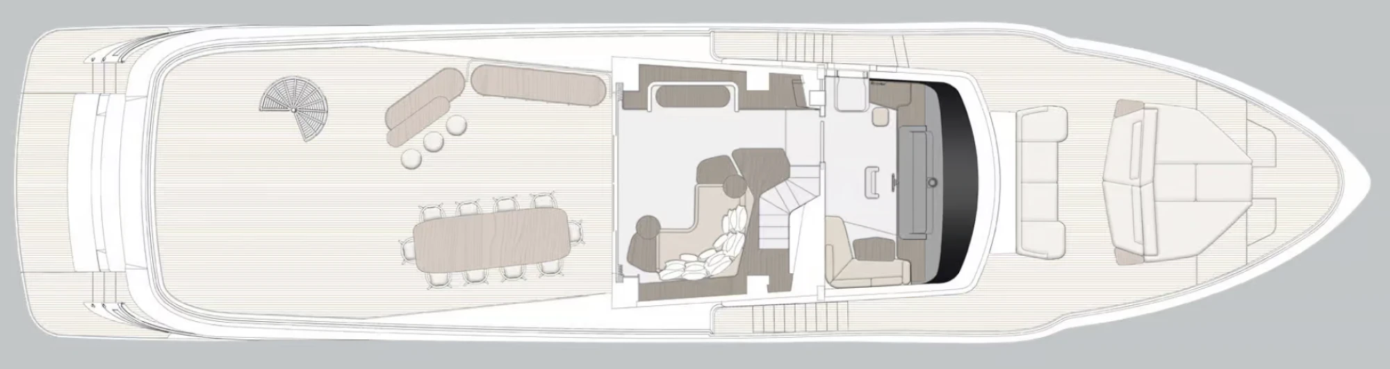 Layout Azimut Magellano 30M
