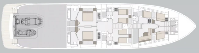Layout Azimut Magellano 30M