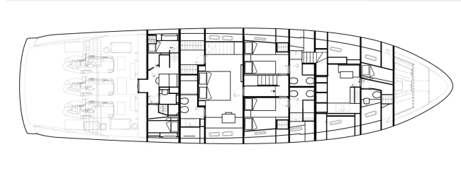 Layout Sanlorenzo SX88