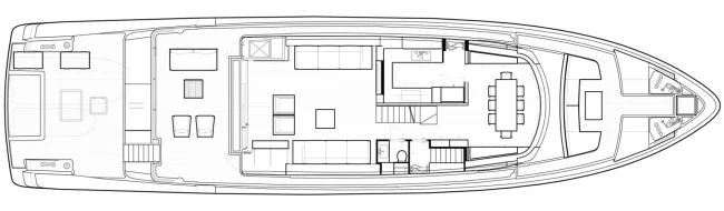 Layout Sanlorenzo SX100