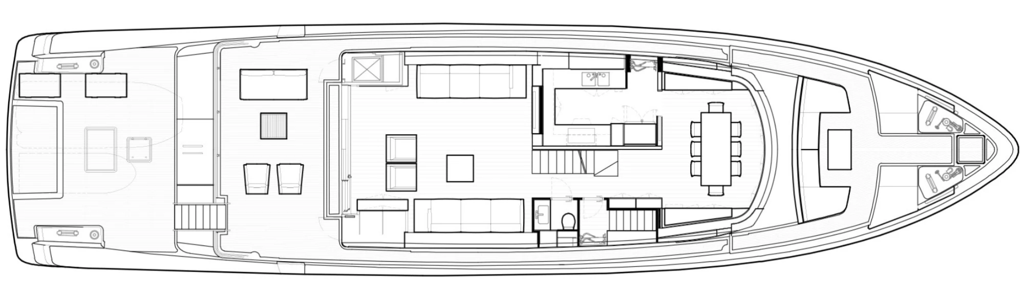 Layout Sanlorenzo SX100