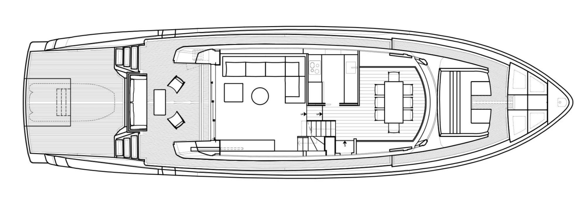 Layout Sanlorenzo SX76