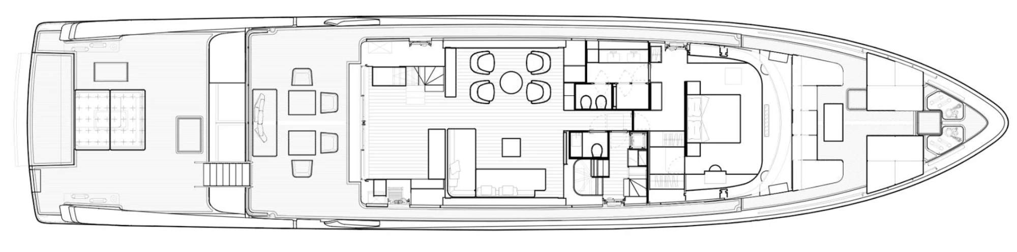 Layout Sanlorenzo SX120
