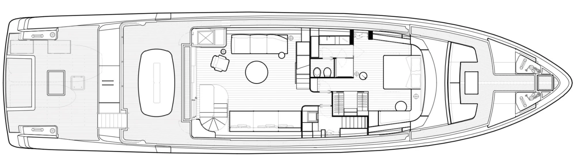 Layout Sanlorenzo SX100