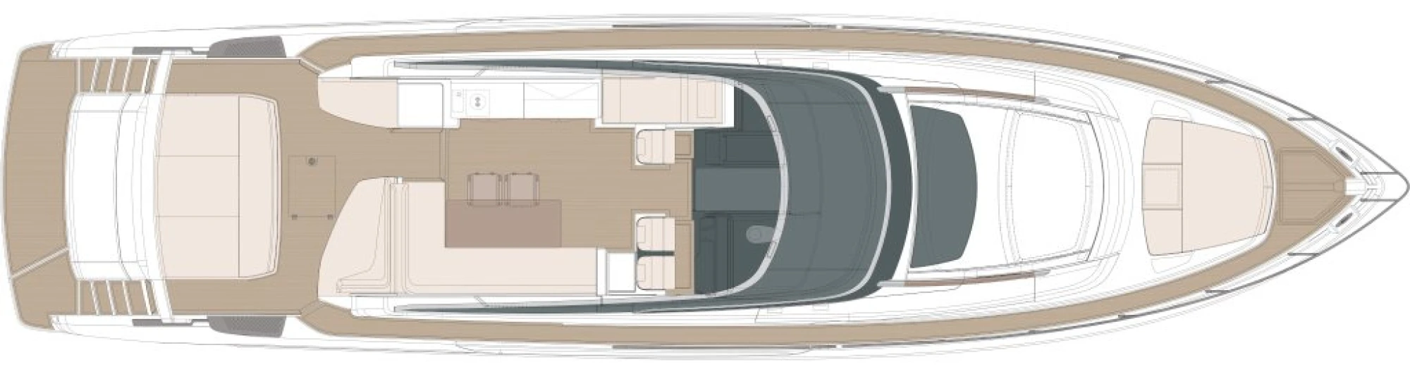 Layout Riva 76' Bahamas Super