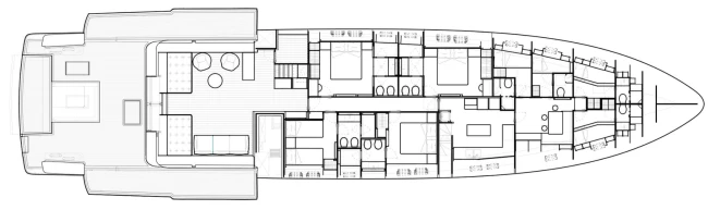 Layout Sanlorenzo SX120