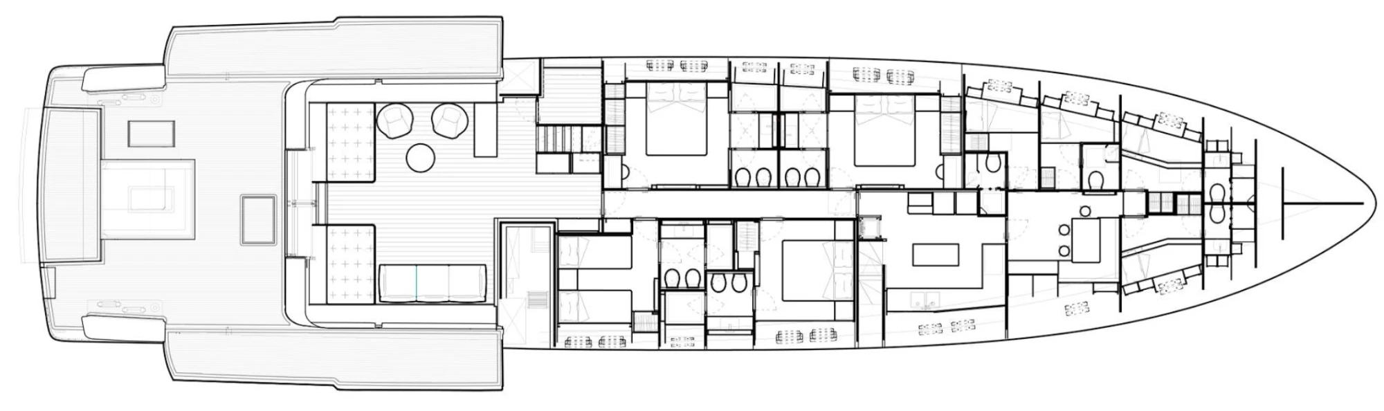 Layout Sanlorenzo SX120