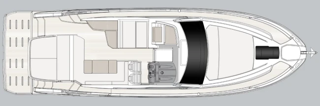 Layout Azimut Atlantis 45