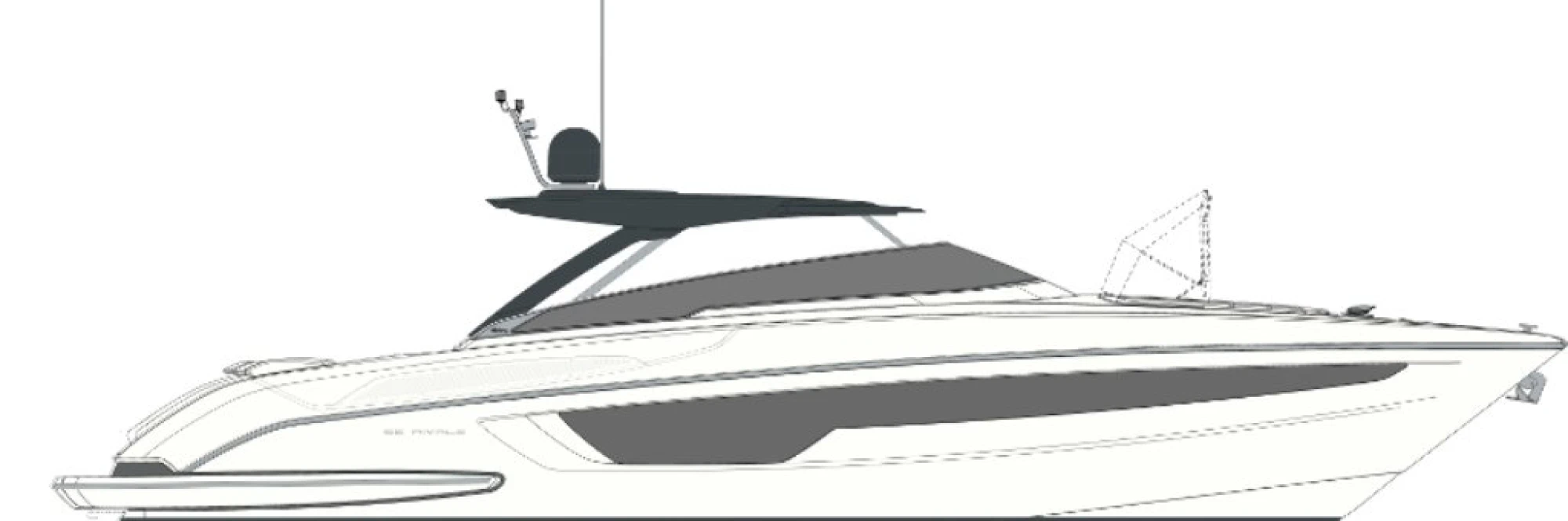 Layout Riva 56' Rivale