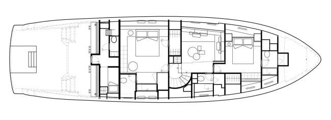 Layout Sanlorenzo SX76