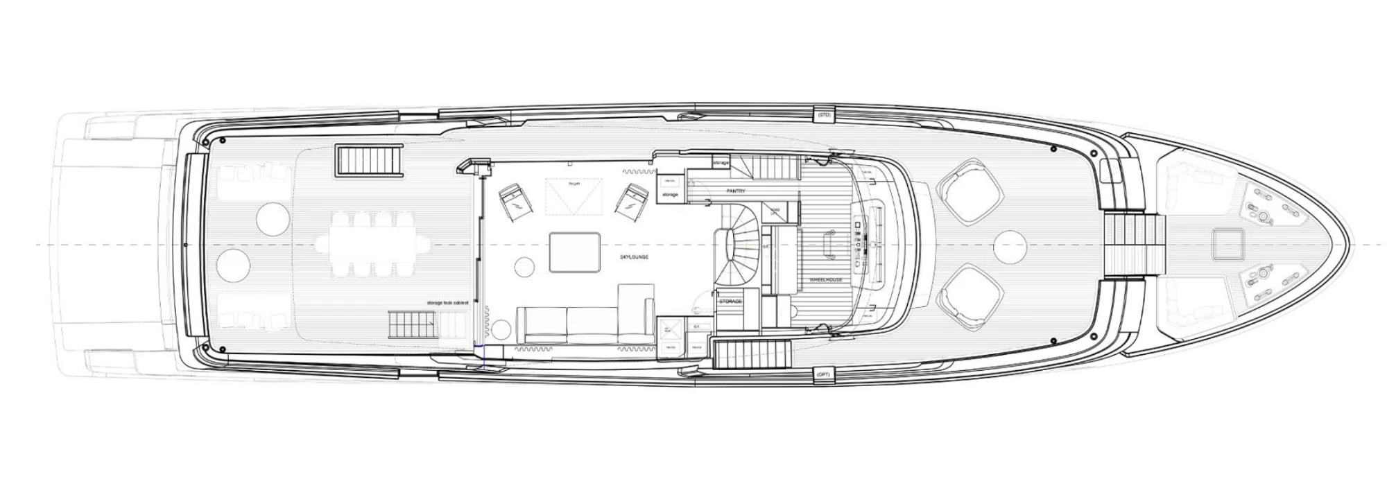 Layout Sanlorenzo SD118