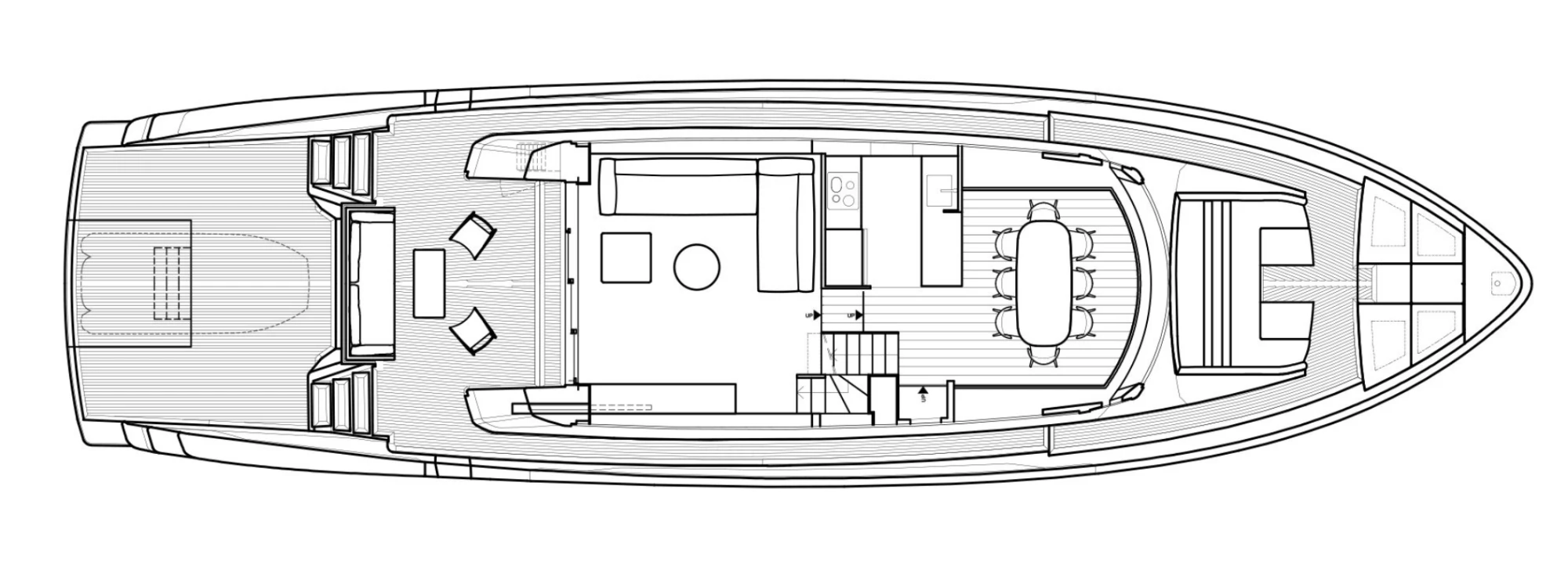 Layout Sanlorenzo SX76