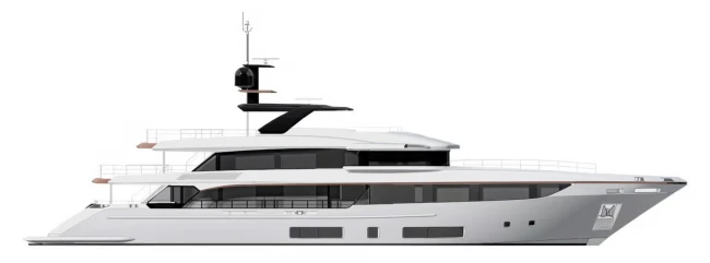 Layout Benetti Yachts Class 44M