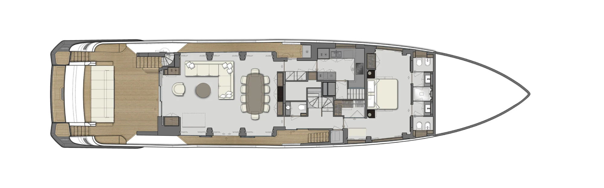 Layout Custom Line Saetta 106'
