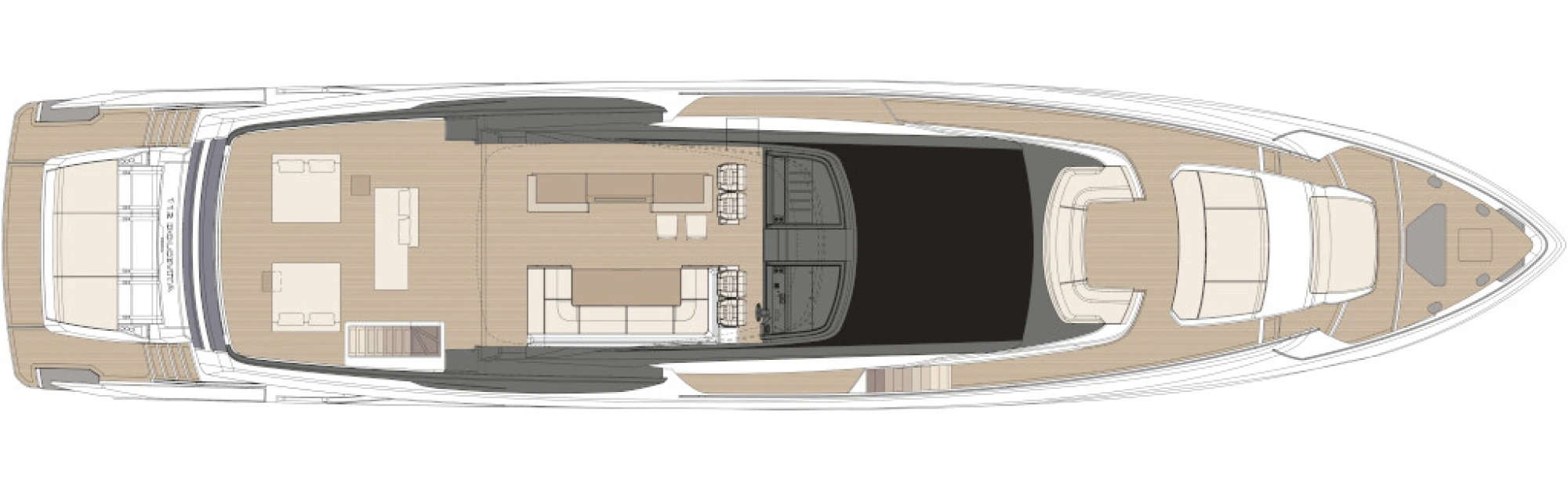 Layout Riva 112' Dolcevita Super New