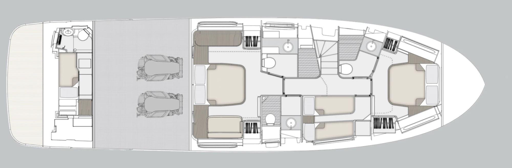 Layout Azimut Magellano 60