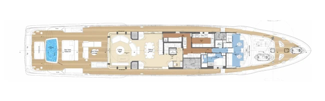 Layout Custom Line Aluminium Alloy 50