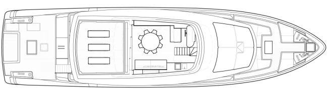 Layout Sanlorenzo SX100