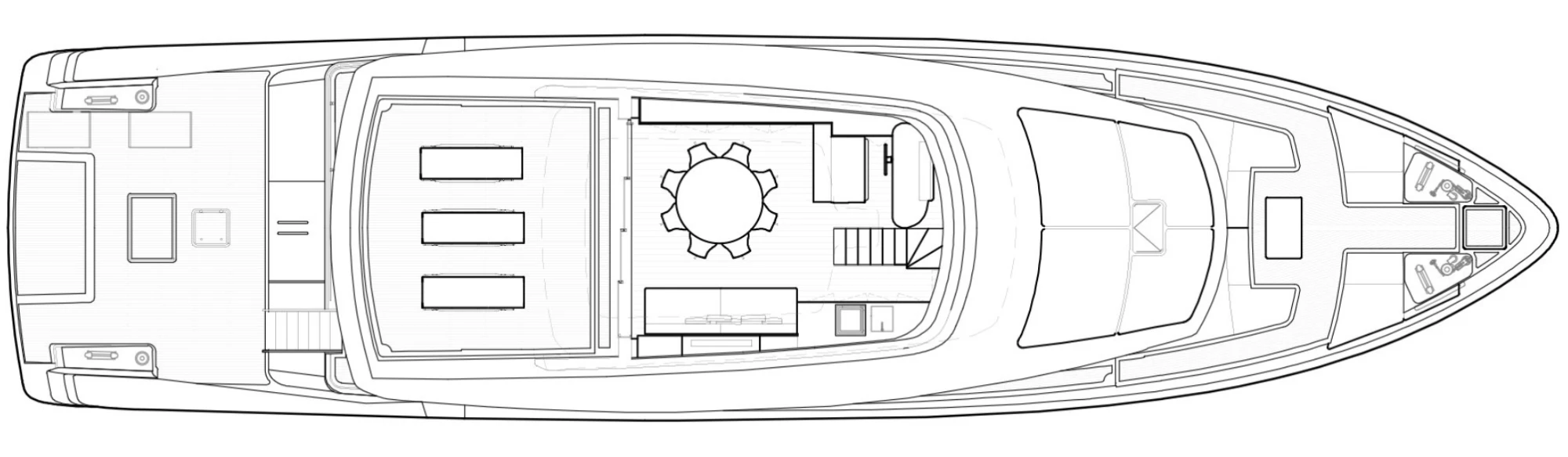 Layout Sanlorenzo SX100