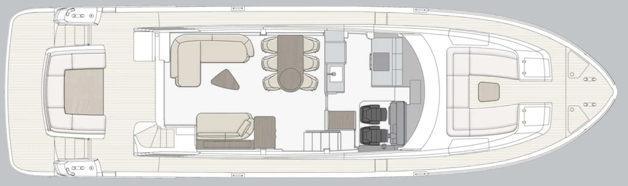 Layout Azimut Magellano 66