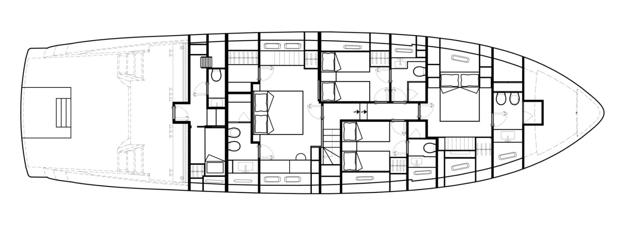 Layout Sanlorenzo SX76