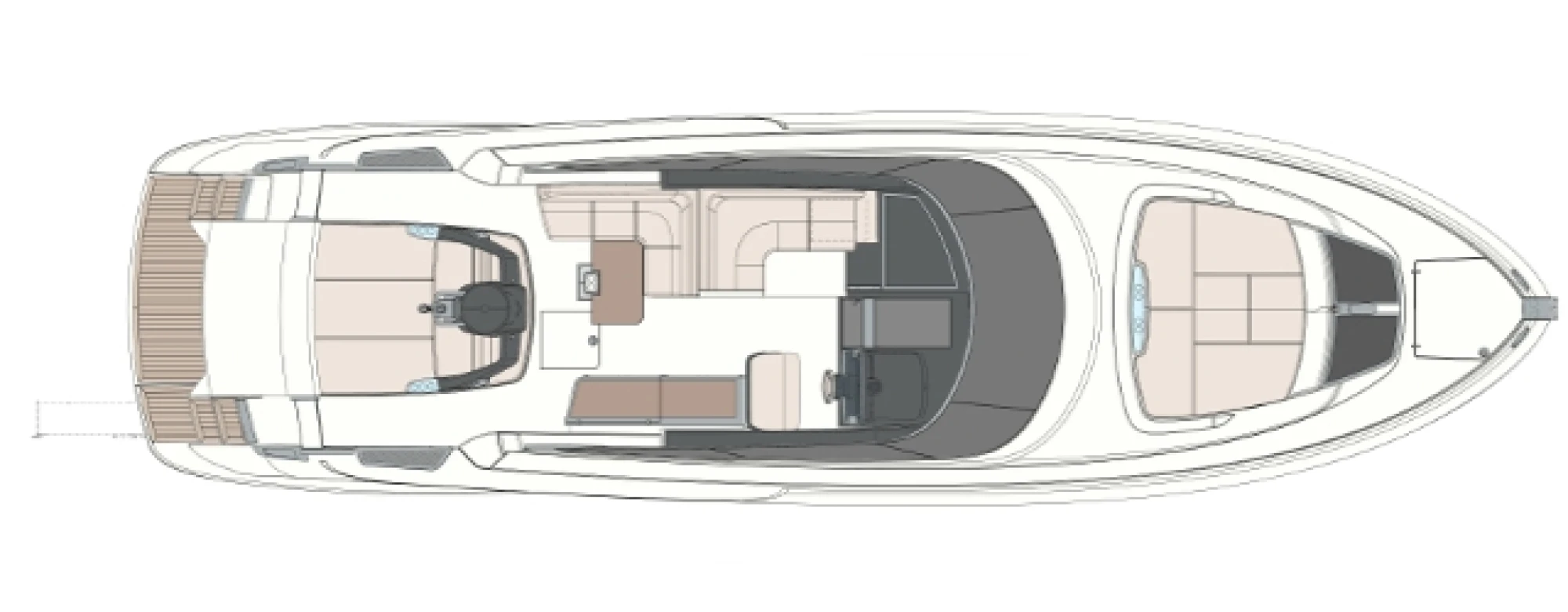 Layout Riva 56' Rivale