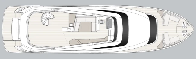 Layout Azimut Magellano 25M