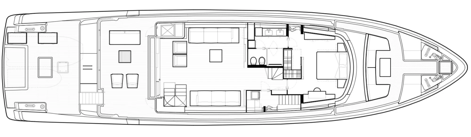 Layout Sanlorenzo SX100