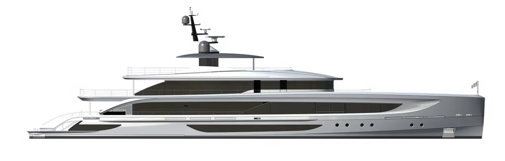 Layout Benetti Yachts B.Century 55M