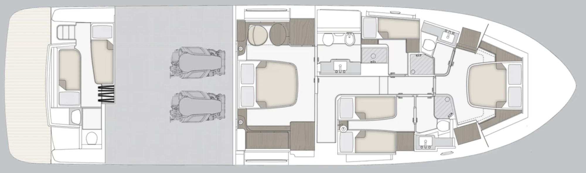 Layout Azimut Magellano 66