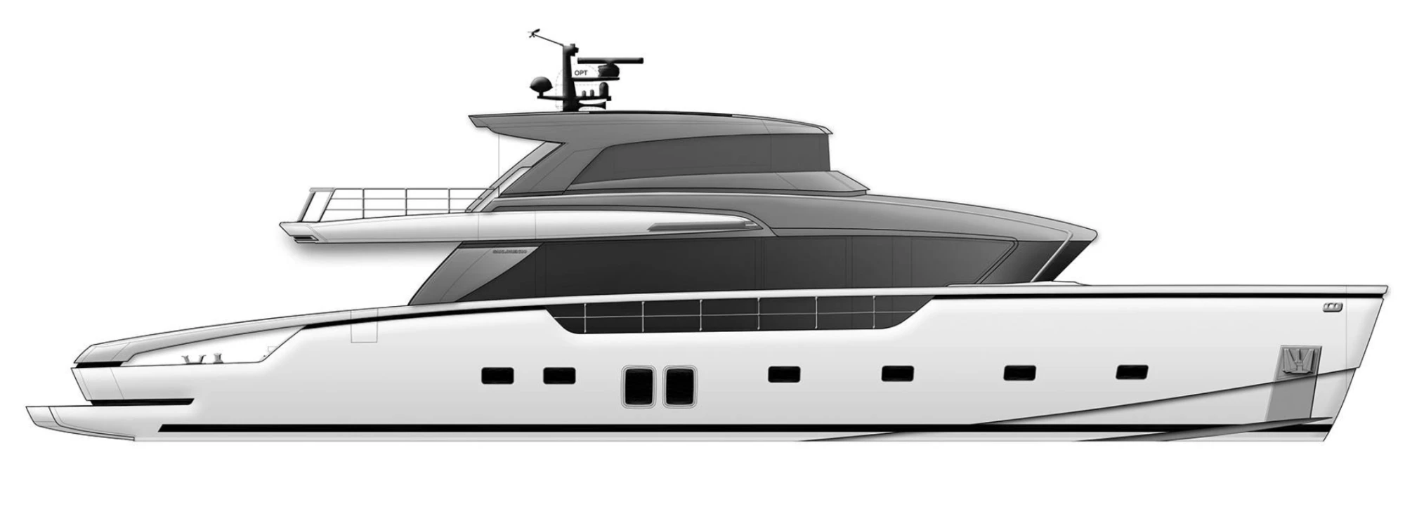 Layout Sanlorenzo SX88