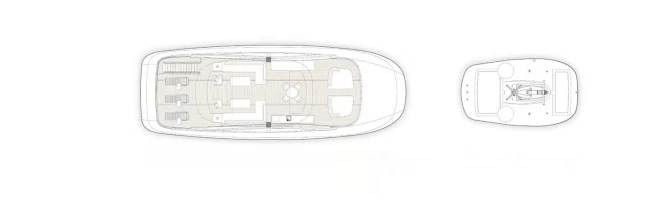 Layout Benetti Yachts B.Now 60M Oasis Deck