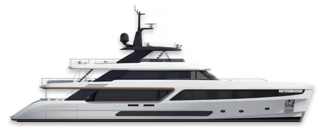 Layout Benetti Yachts Motopanfilo 37M