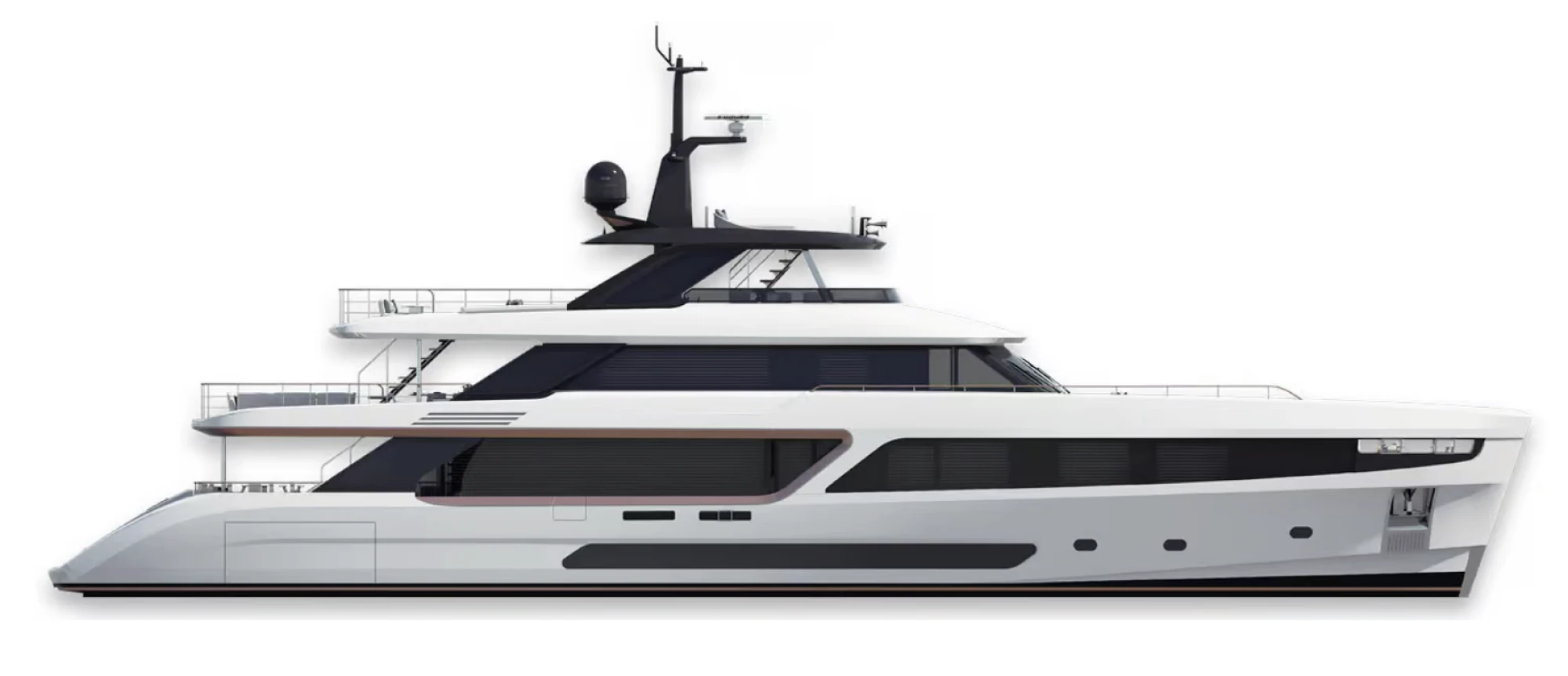 Layout Benetti Yachts Motopanfilo 37M