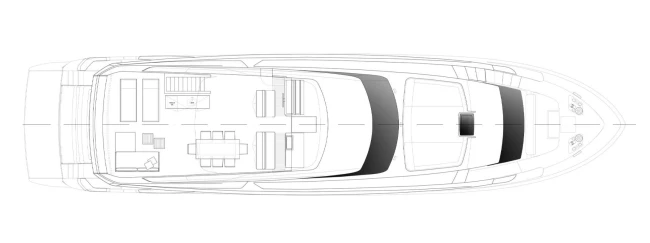 Layout Sanlorenzo SL90 Asymmetric