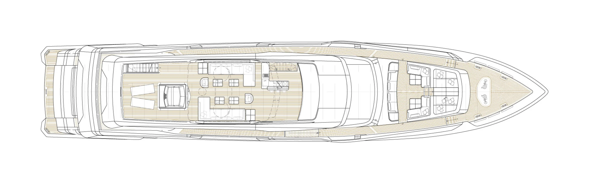 Layout Custom Line Saetta 140'