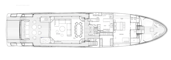 Layout Sanlorenzo SD118
