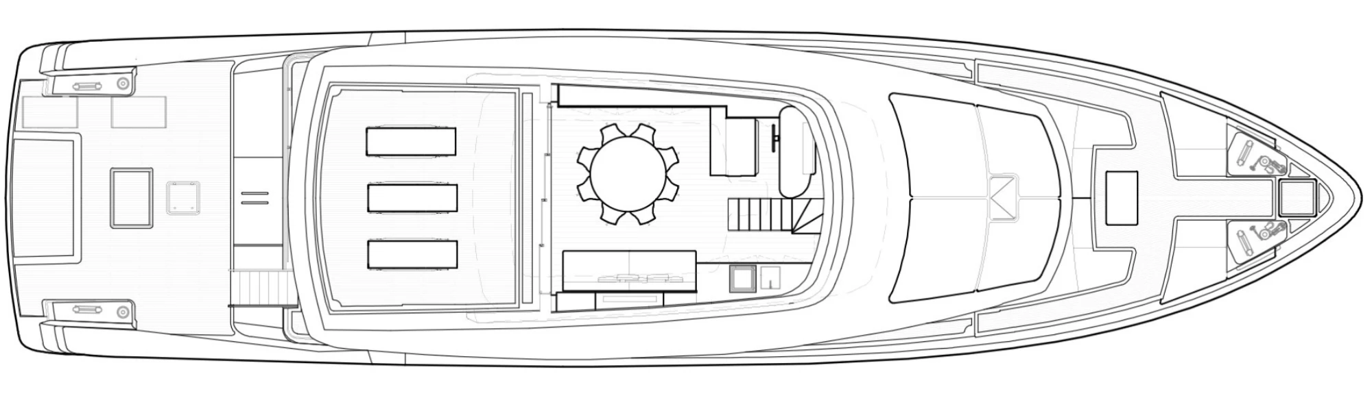 Layout Sanlorenzo SX100