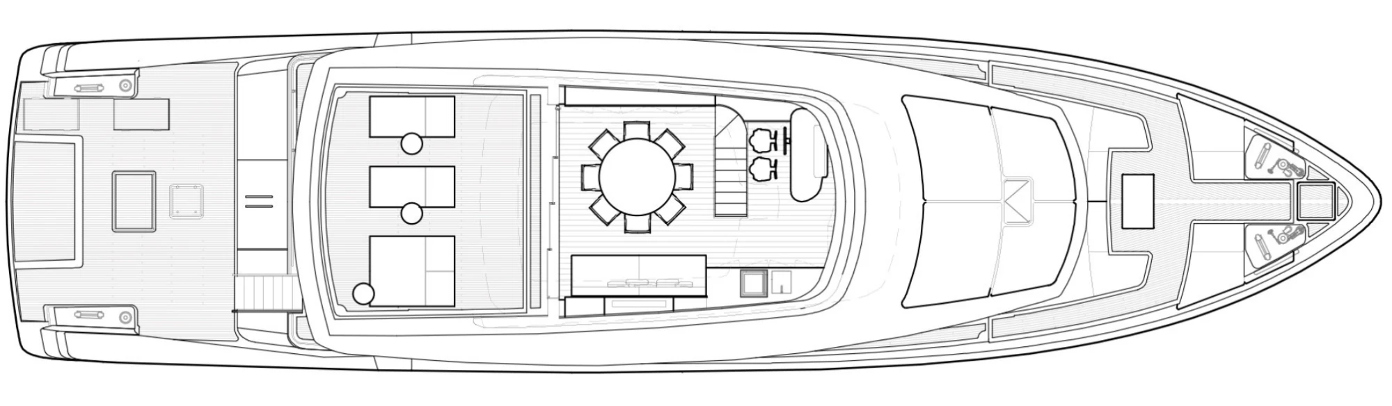 Layout Sanlorenzo SX100