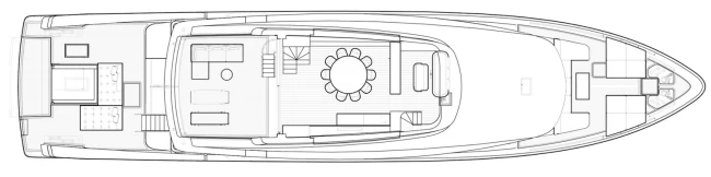 Layout Sanlorenzo SX120