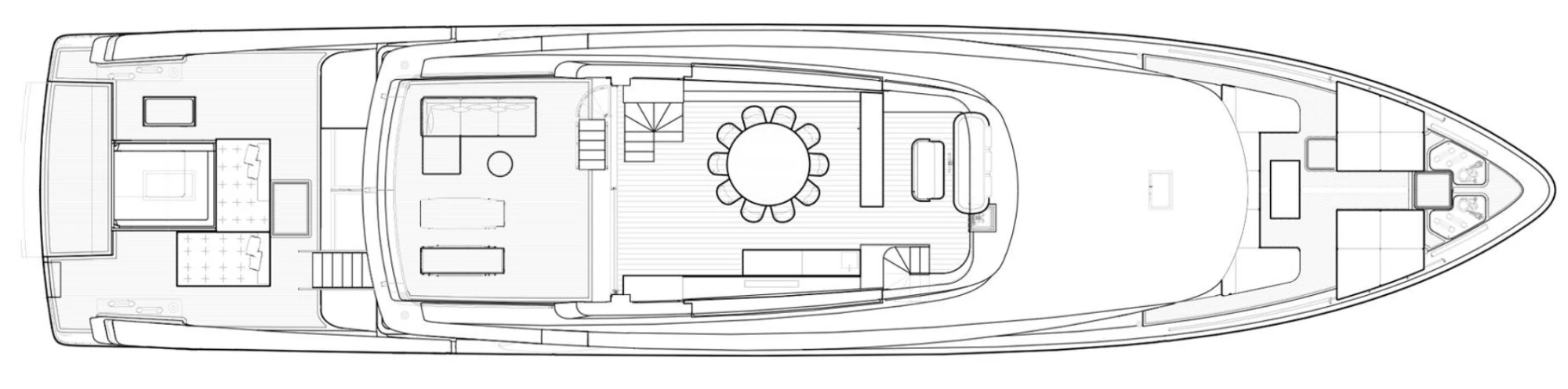 Layout Sanlorenzo SX120