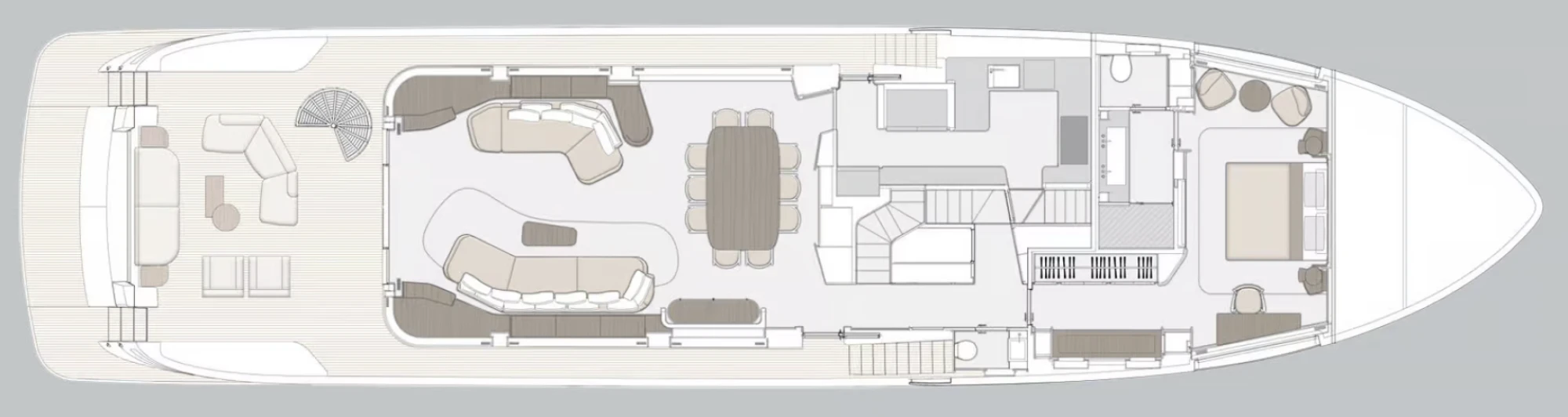 Layout Azimut Magellano 30M