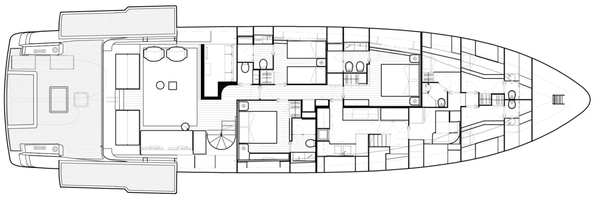 Layout Sanlorenzo SX100